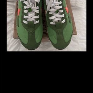 Nike Green and Orange Athletic Shoes